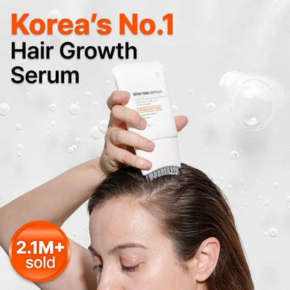 Scalp Care Serum Built-in Massager Brush Soothe Nourish Hair Follicles Promote Hair Growth Reduce Hair Loss Repair Damaged Hair